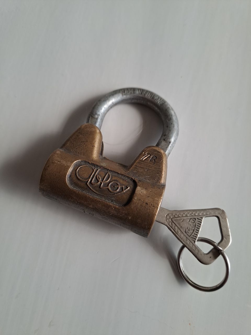 Abloy riippulukko 1 avaimella