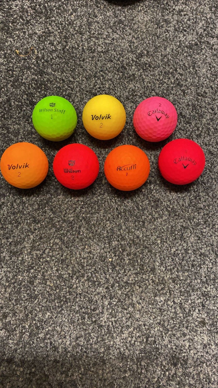 Väripalloja, 25kpl erissä