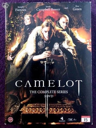 Camelot - The Complete Series DVD-boksi 3-Disc