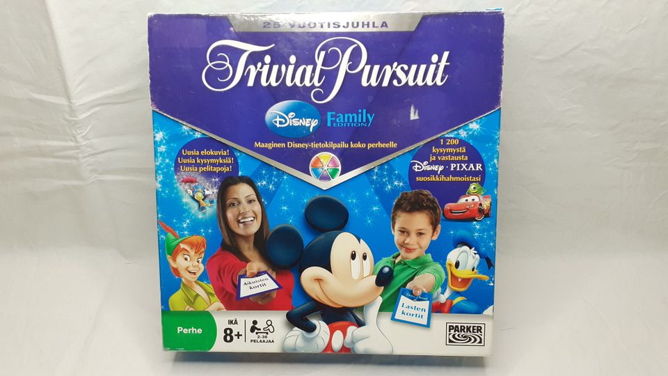 Disney Trivial Pursuit peli lautapeli