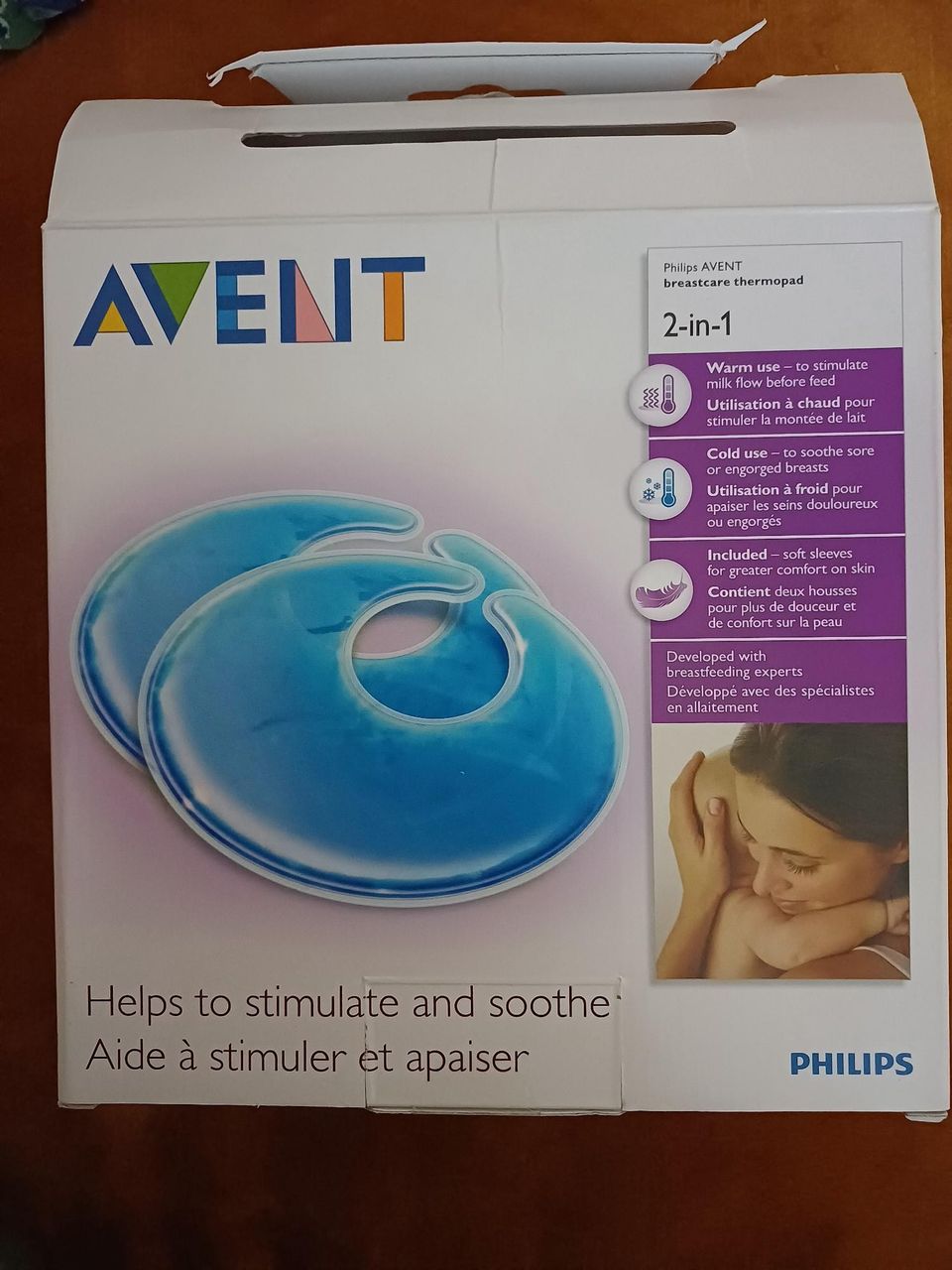 Avent breastcare thermopad / lämpö-viileätyyny imetykseen