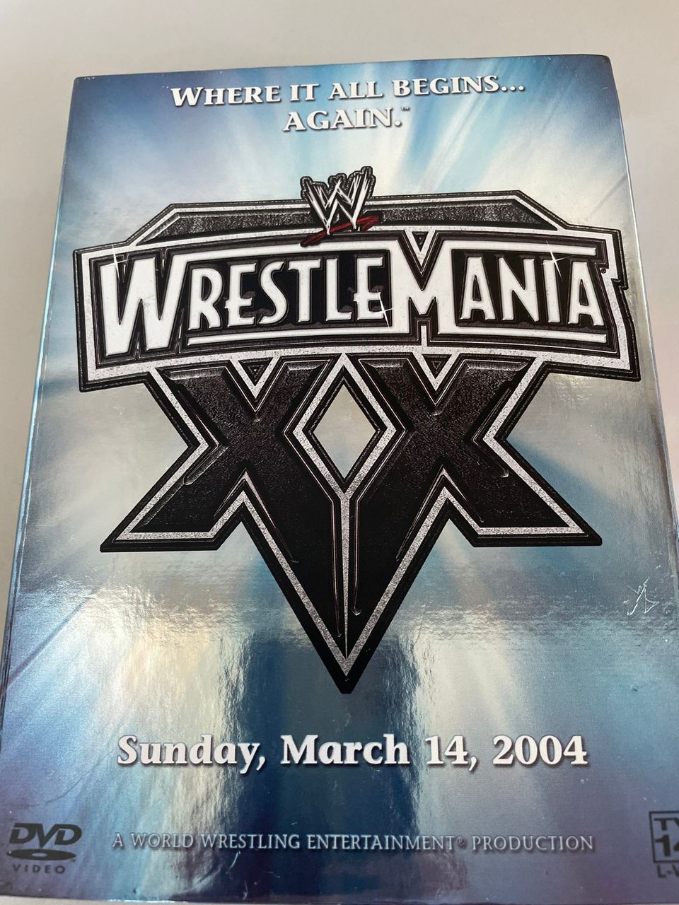 WWE Wrestle Mania XX Boxi DVD