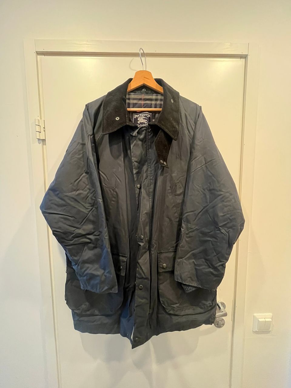 1980s Burberrys London Coat Jacket “cupra” wax