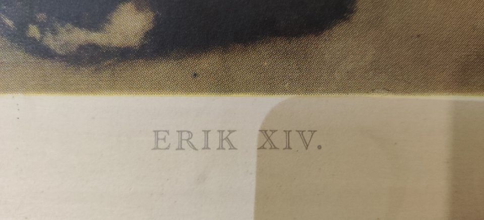 Opetustaulu - Erik XIV