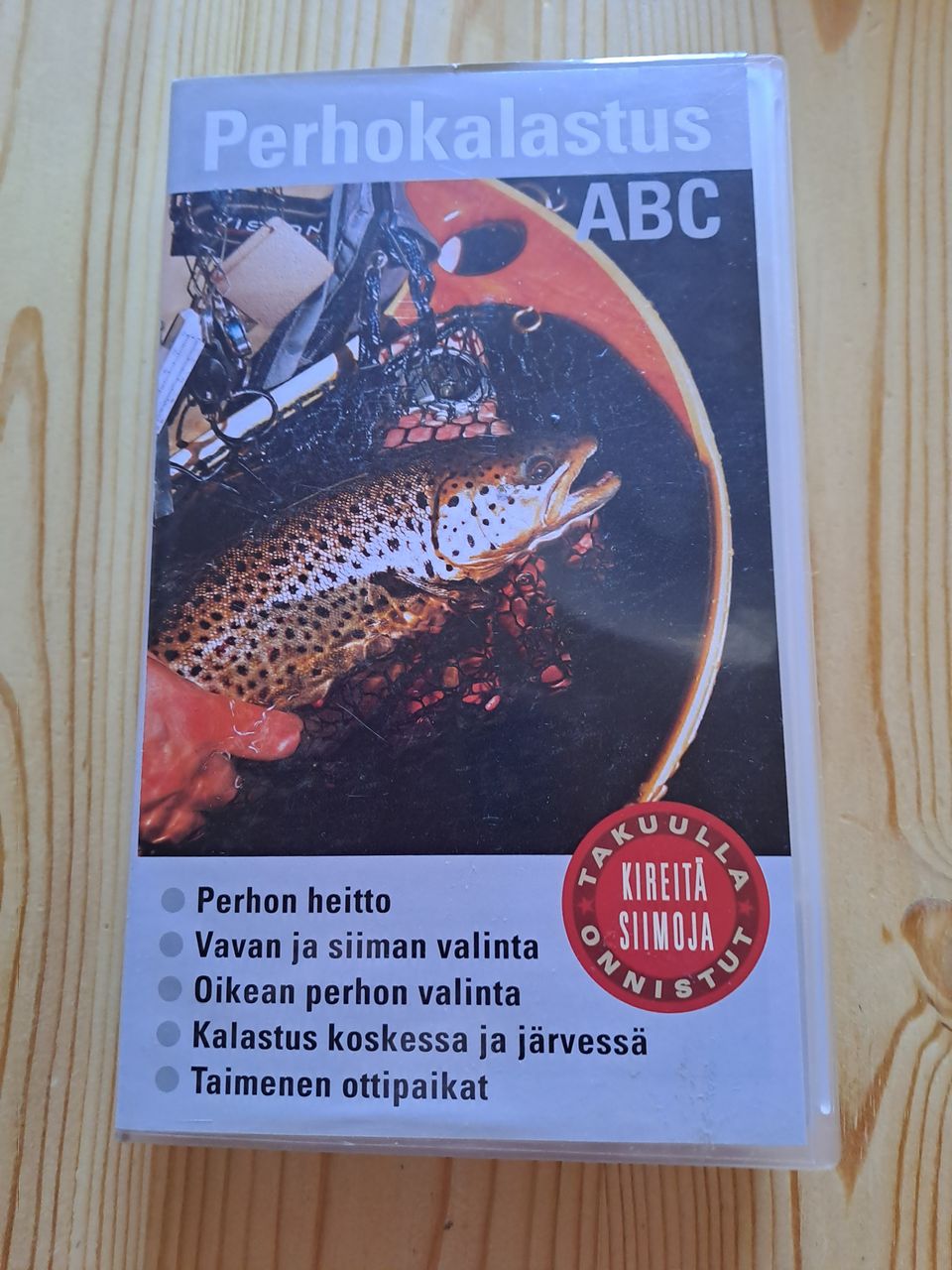 Perhokalastuksen abc VHS kasetti