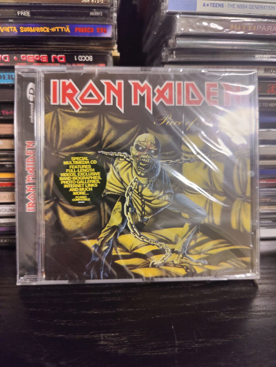 Iron maiden peace of mind remastered sealed, mint!