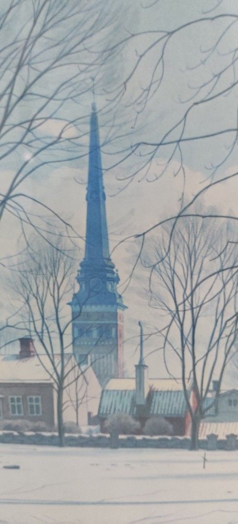 David Söderholm - Taulu Vuoden 1949 Akvarellista