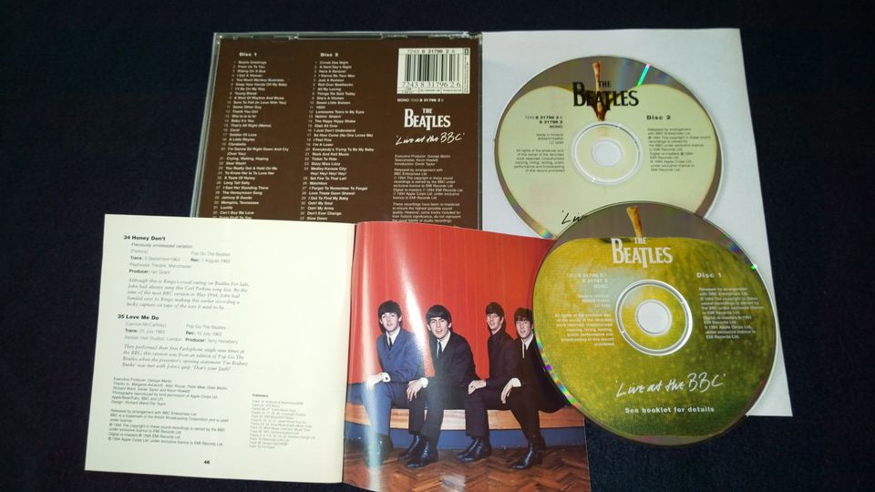 Beatles, live at BBC, 70 biisiä