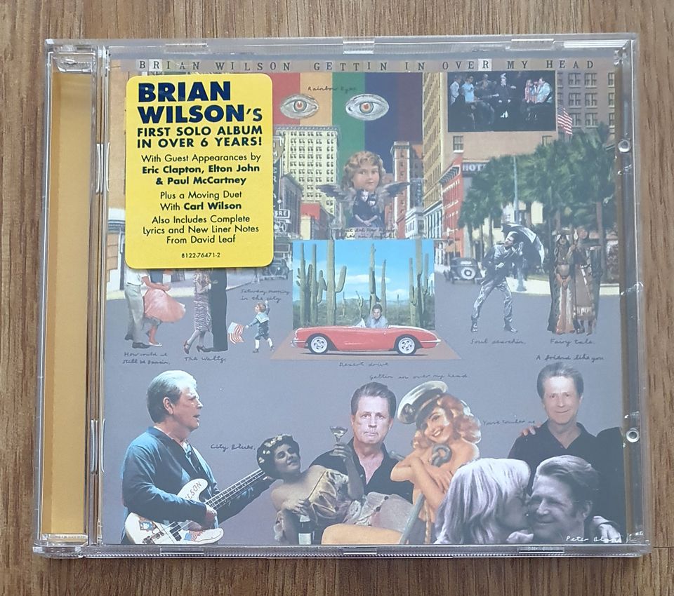 Brian Wilson - Gettin' In Over My Head cd