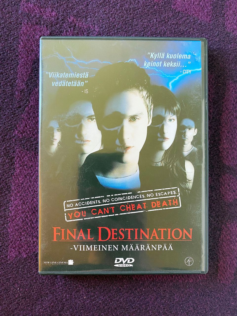 Final Destination -viimeinen määränpää DVD