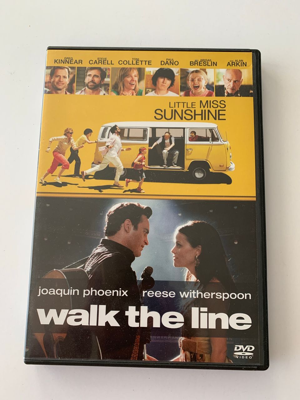Little Miss Sunshine ja Walk the Line DVD-elokuvat