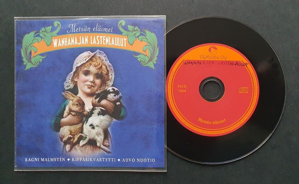 Wanhanajan lastenlaulut - Metsän eläimet CD