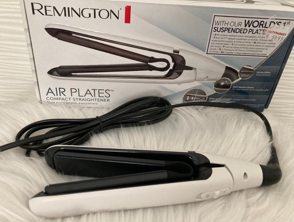 Uusi Remington Air plates minimuotoilurauta s2412