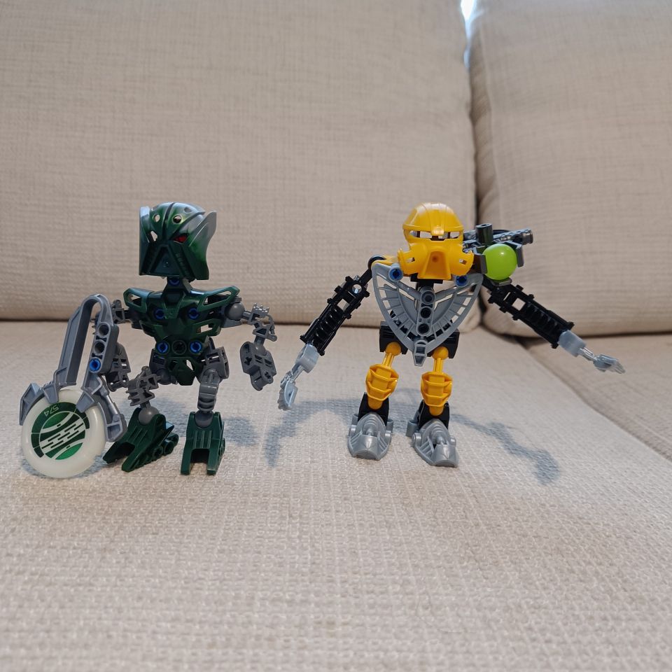 Bionicle Dekar ja Matoran Orkahm 100%