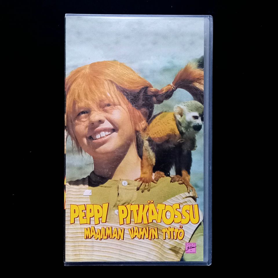 Peppi Pitkätossu Maailman vahvin tyttö 4 VHS