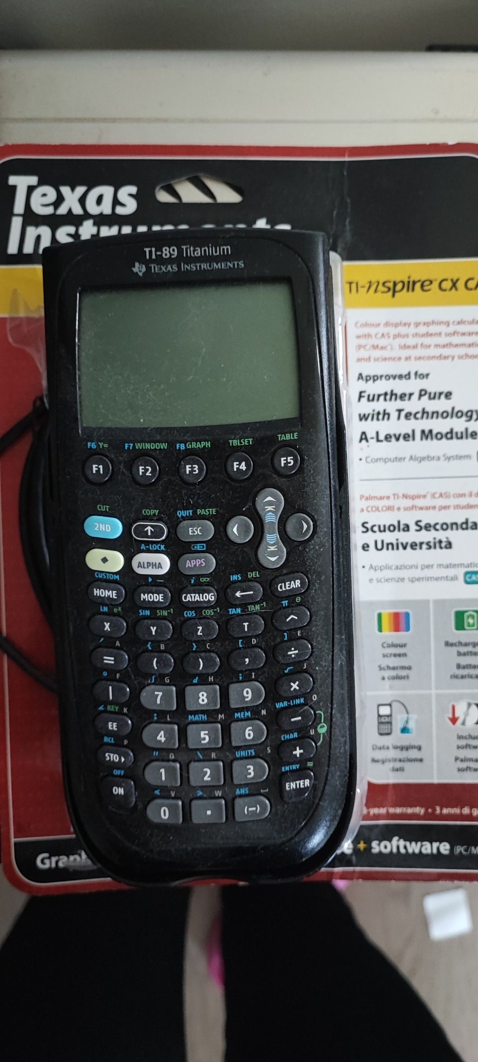 Texas instruments TI-nspire CX CAS