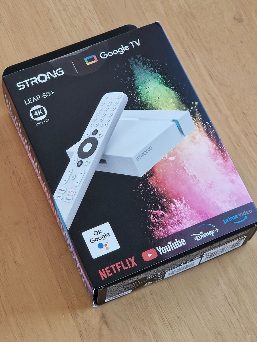 Strong LEAP S-3+ 4K Google TV box