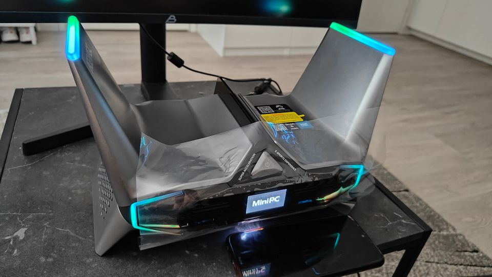 Gaming cyberpunk PC from the future