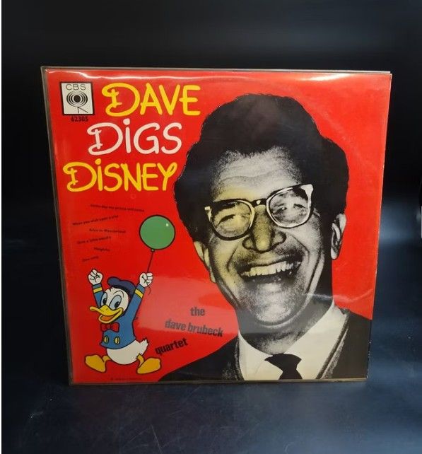The Dave Brubeck Quartet   Dave Digs Disney LP