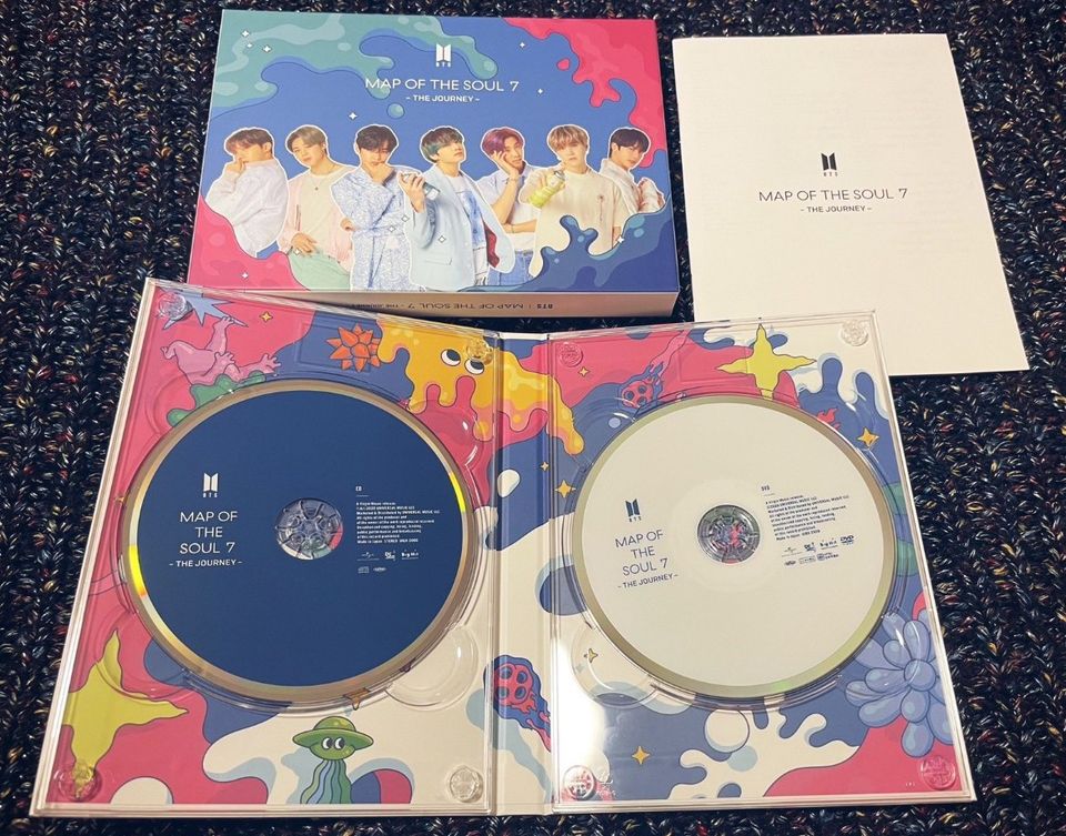 BTS MOTS The Journey cd+dvd