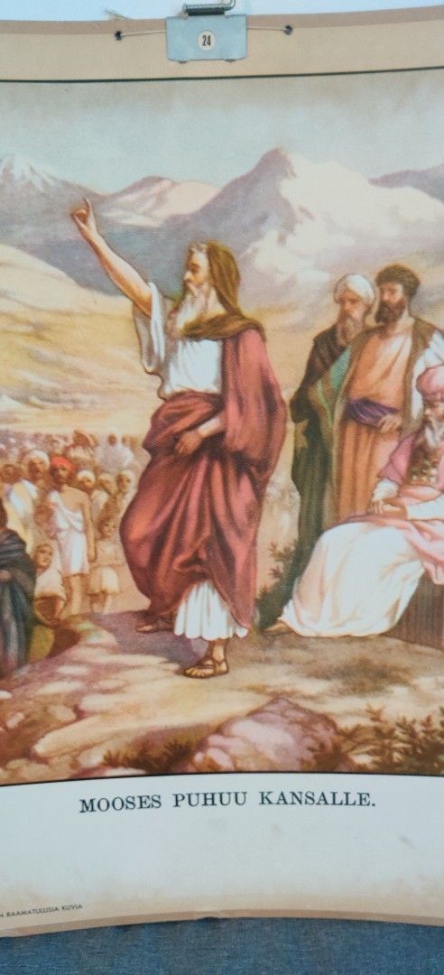 Raamattu Aiheinen Opetustaulu Mooses Puhuu Kansalle