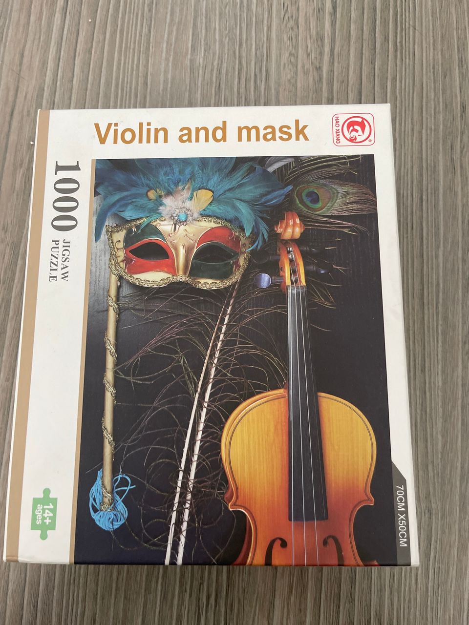 Palapeli 1000 palaa(viulu ja maski)