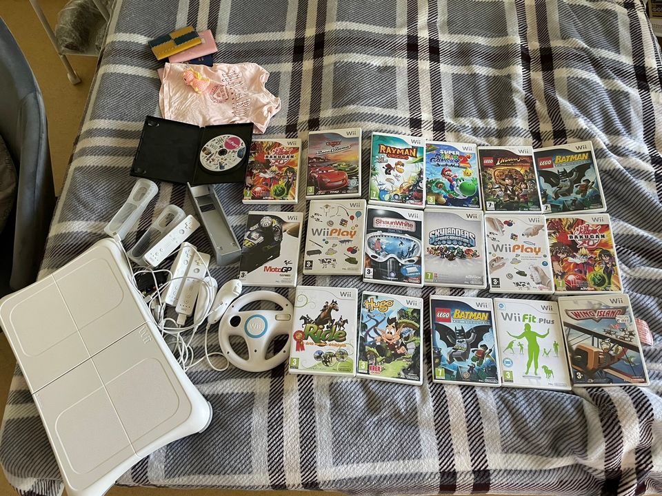 Nintendo Wii+lauta+pelit+ Wii Disney Infinity 1.0