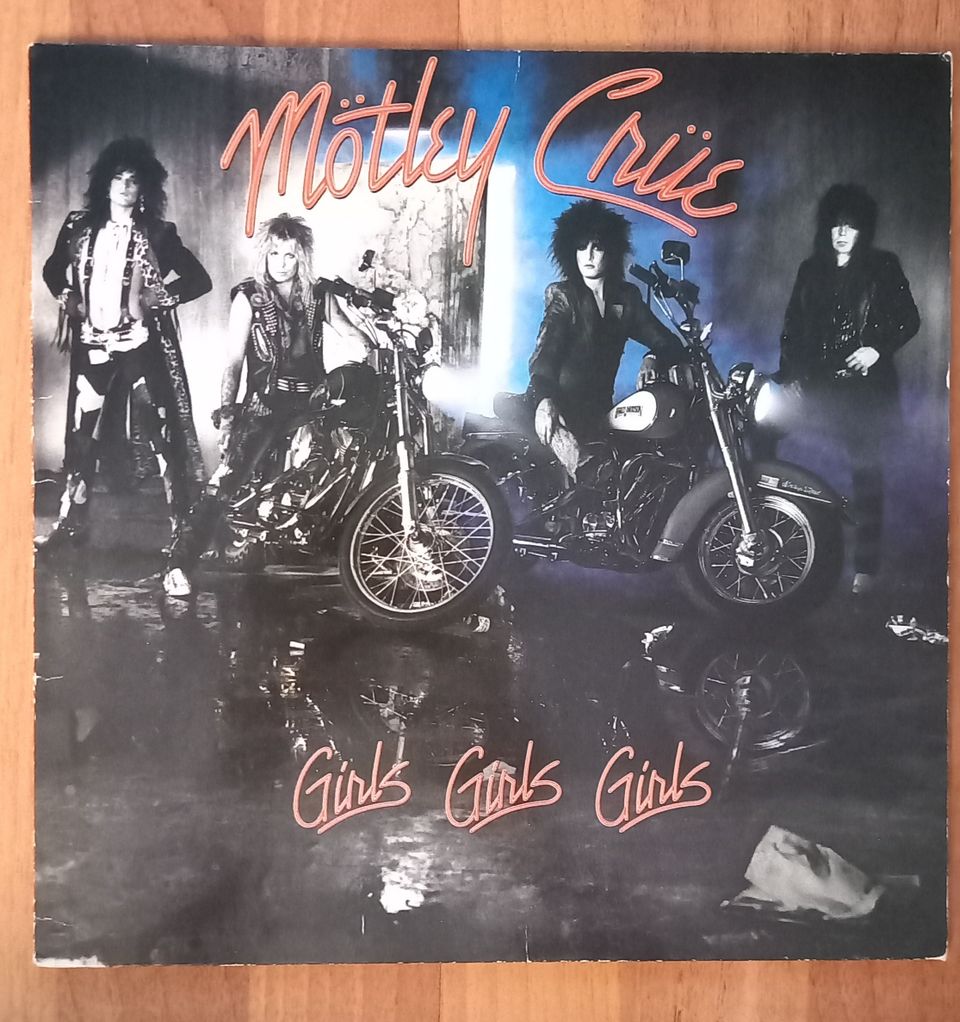 Mötley Crue Girls Girls Girls original LP