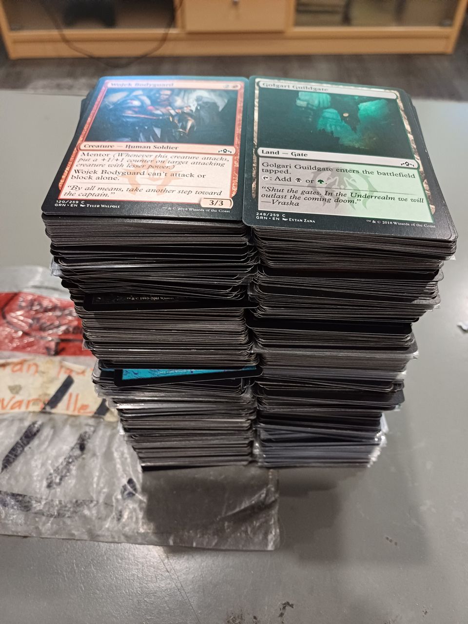 Magic the gathering keräilykortteja noin 1000 kpl