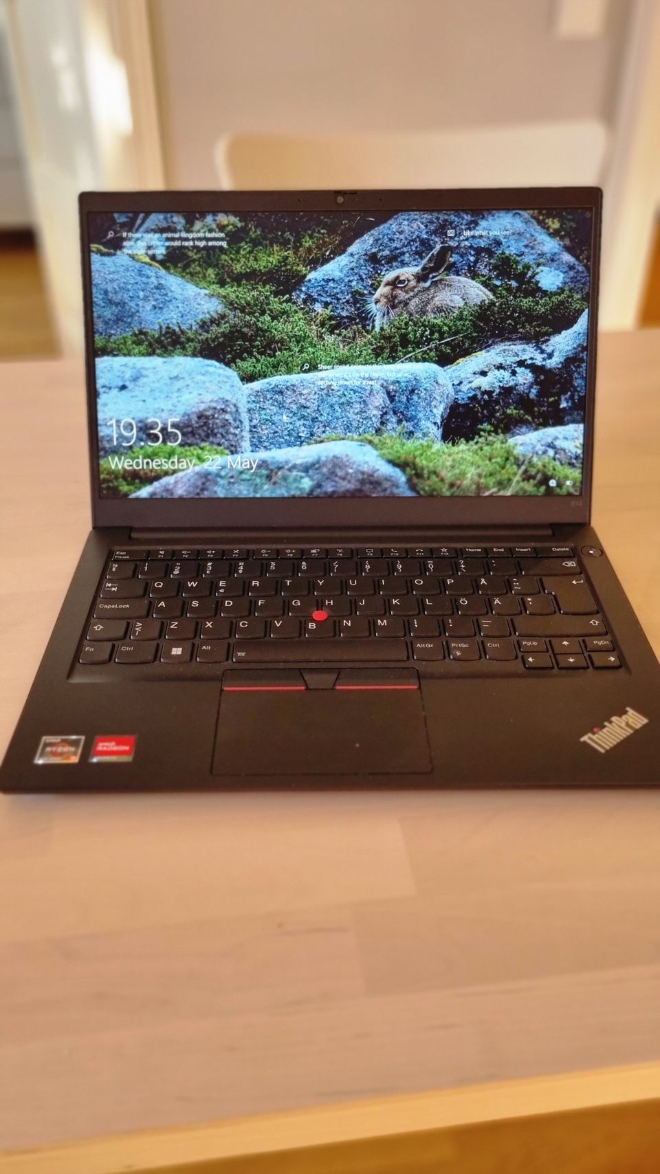 Laptop Lenovo ThinkPad E14 Gen 3, warranty until July'25. Used for 6 months.