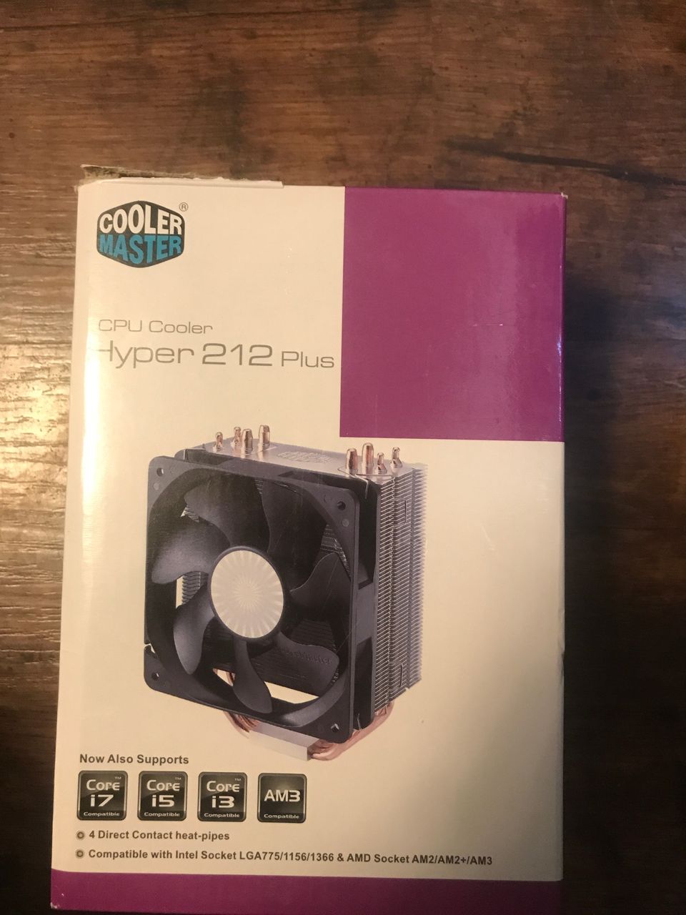 Prosessorin jäähdytin Hyper 212 PLUS cooler master (UUSI)