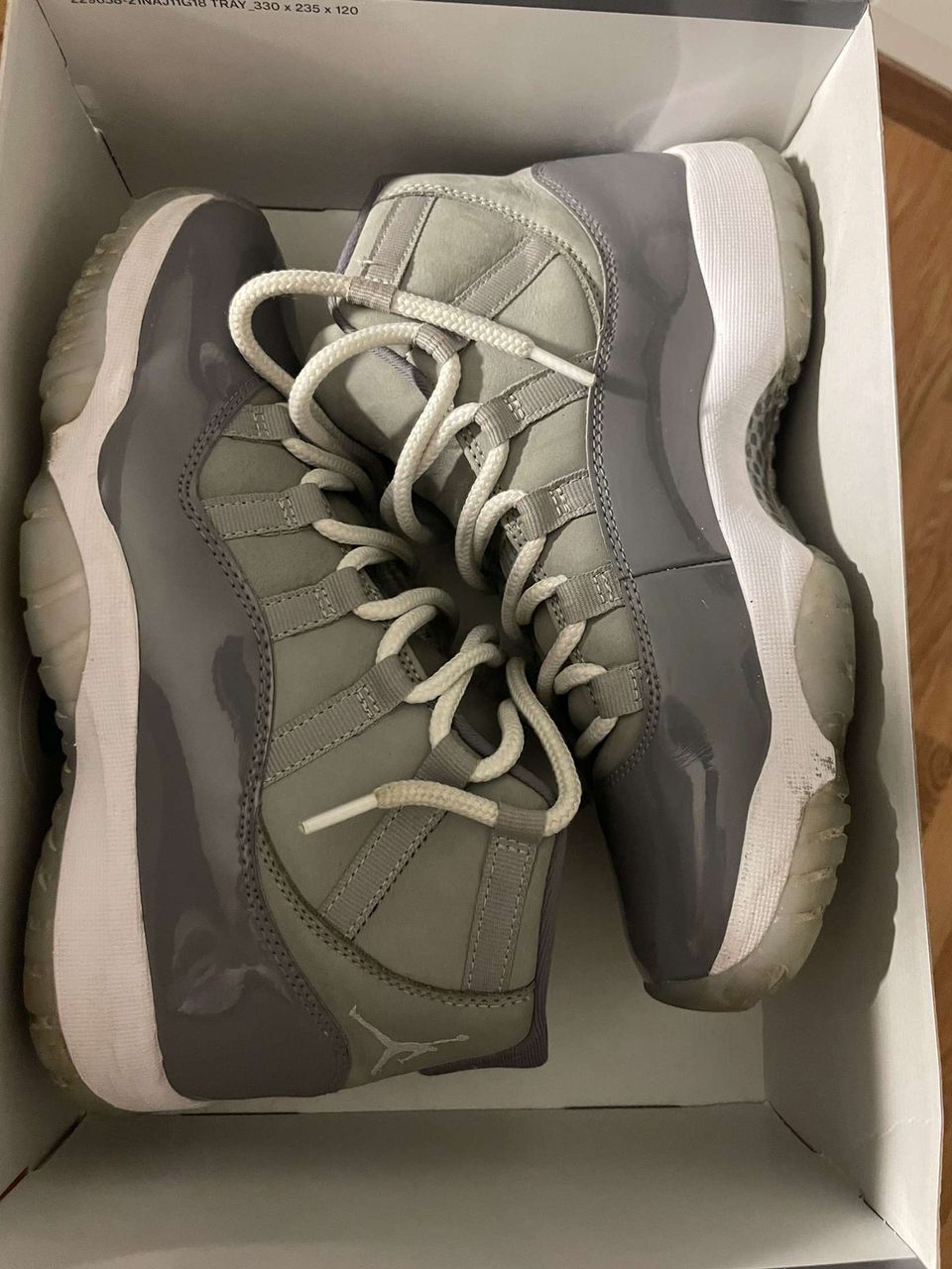 Jordan 11 Cool Grey miesten koko 41