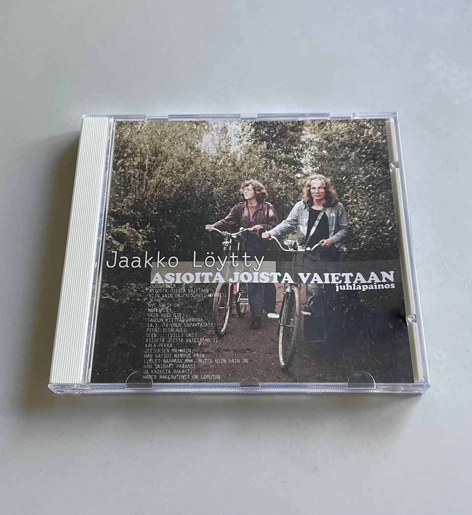 Jaakko Löytty - Asioita joista vaietaan (juhlapainos) CD