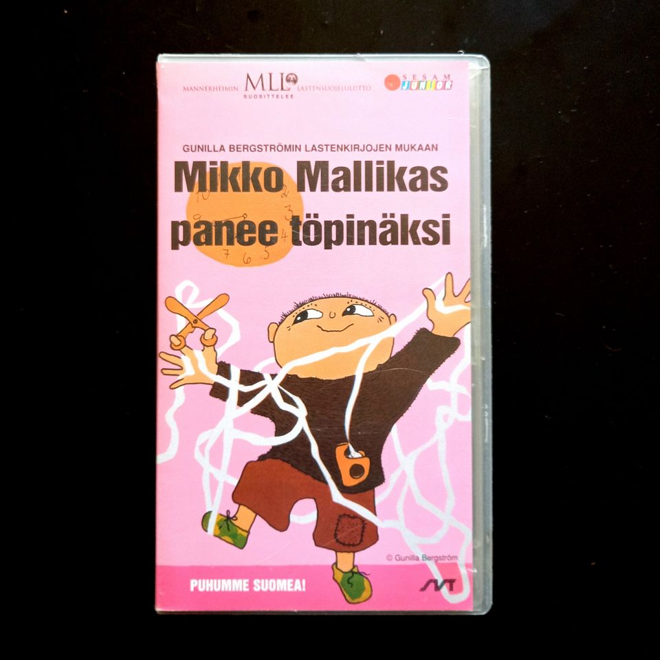 Mikko Mallikas panee töpinäksi VHS