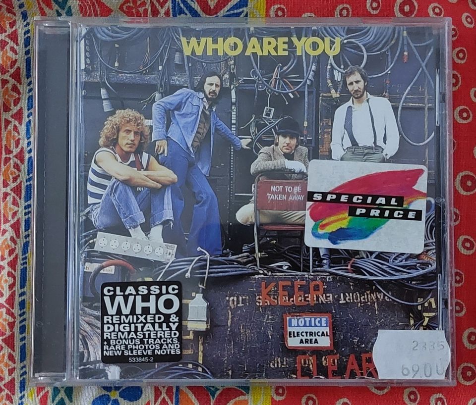 The Who, Who Are You, CD