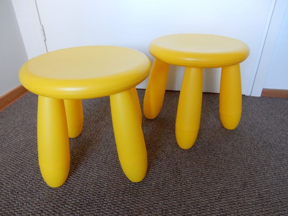 Ikea Mammutti lastenjakkara keltaiset  2 kpl