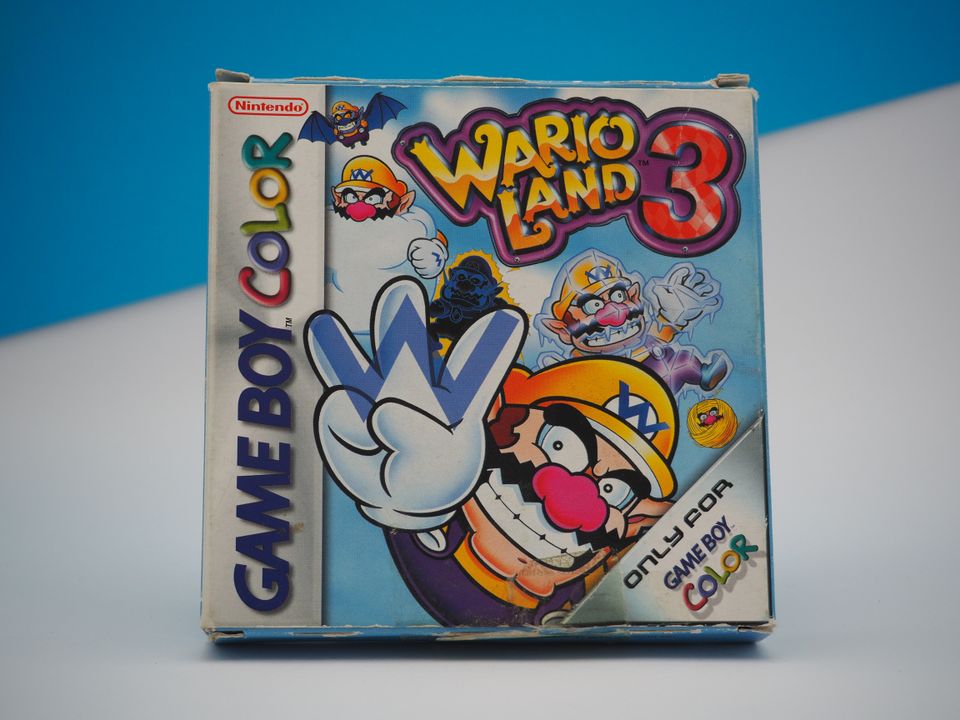 Wario Land 3 - GBC Game Boy Color (TÄYSIN KOMPLETTI / CIB)