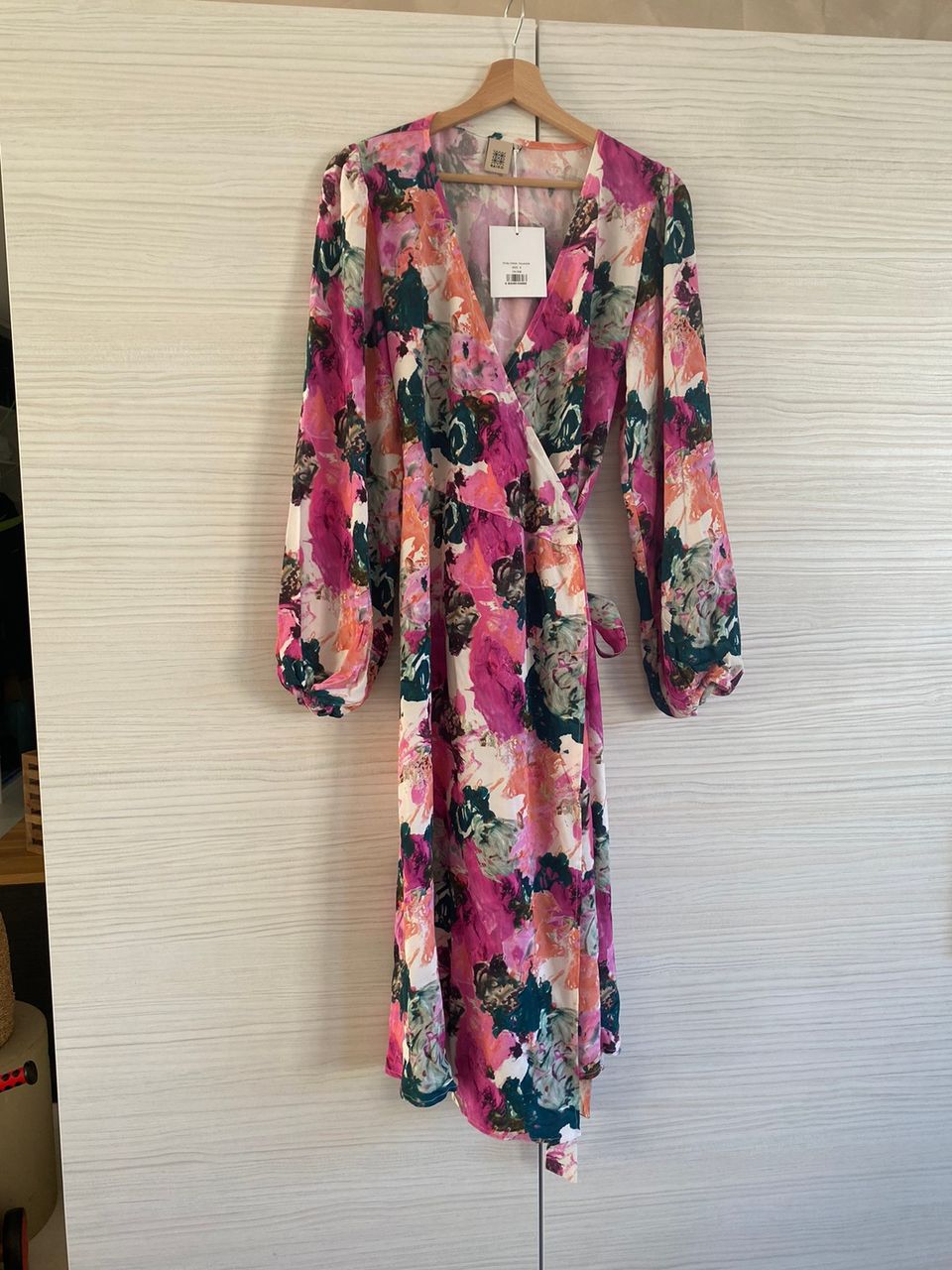 UUSI Kaiko Wrap Dress Aquarelle S (M)