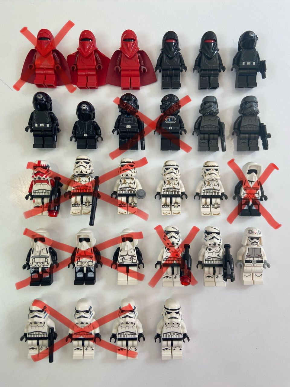 LEGO Star Wars Imperial Stormtroopers, Officers & Guards