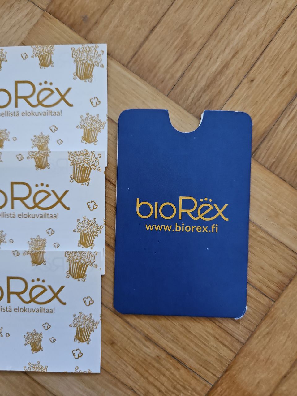 Biorex elokuvalippu