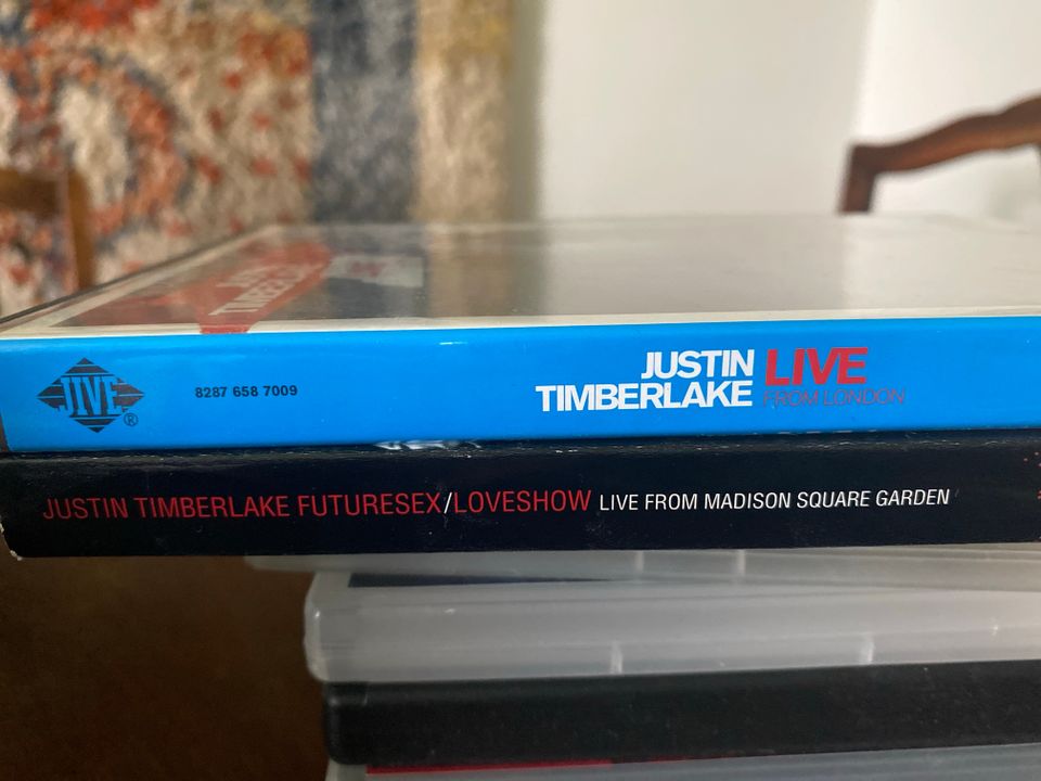Justin Timberlake DVDt