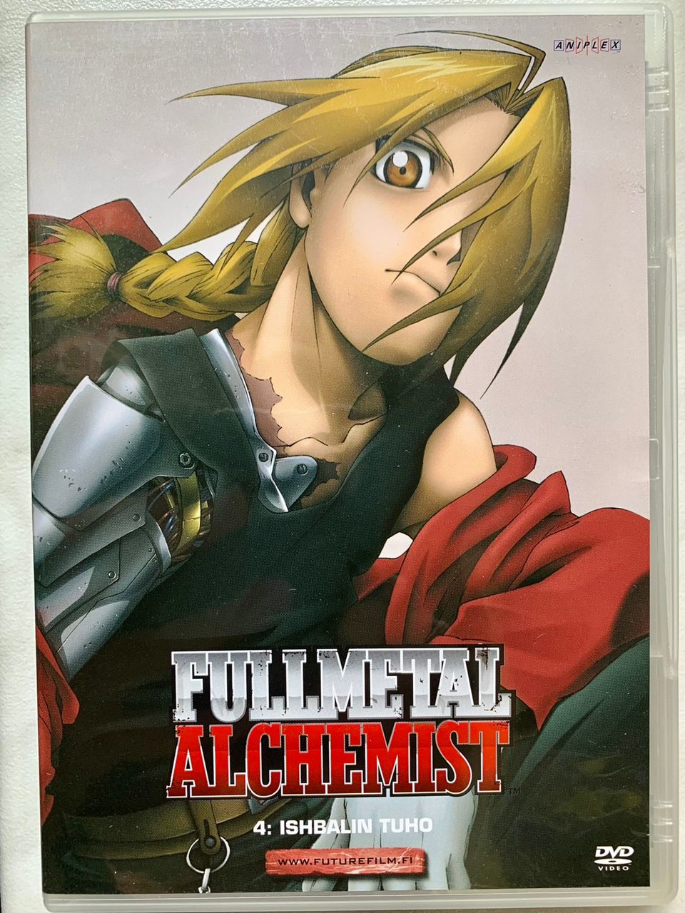 Fullmetal Alchemist 4: Ishbalin tuho DVD