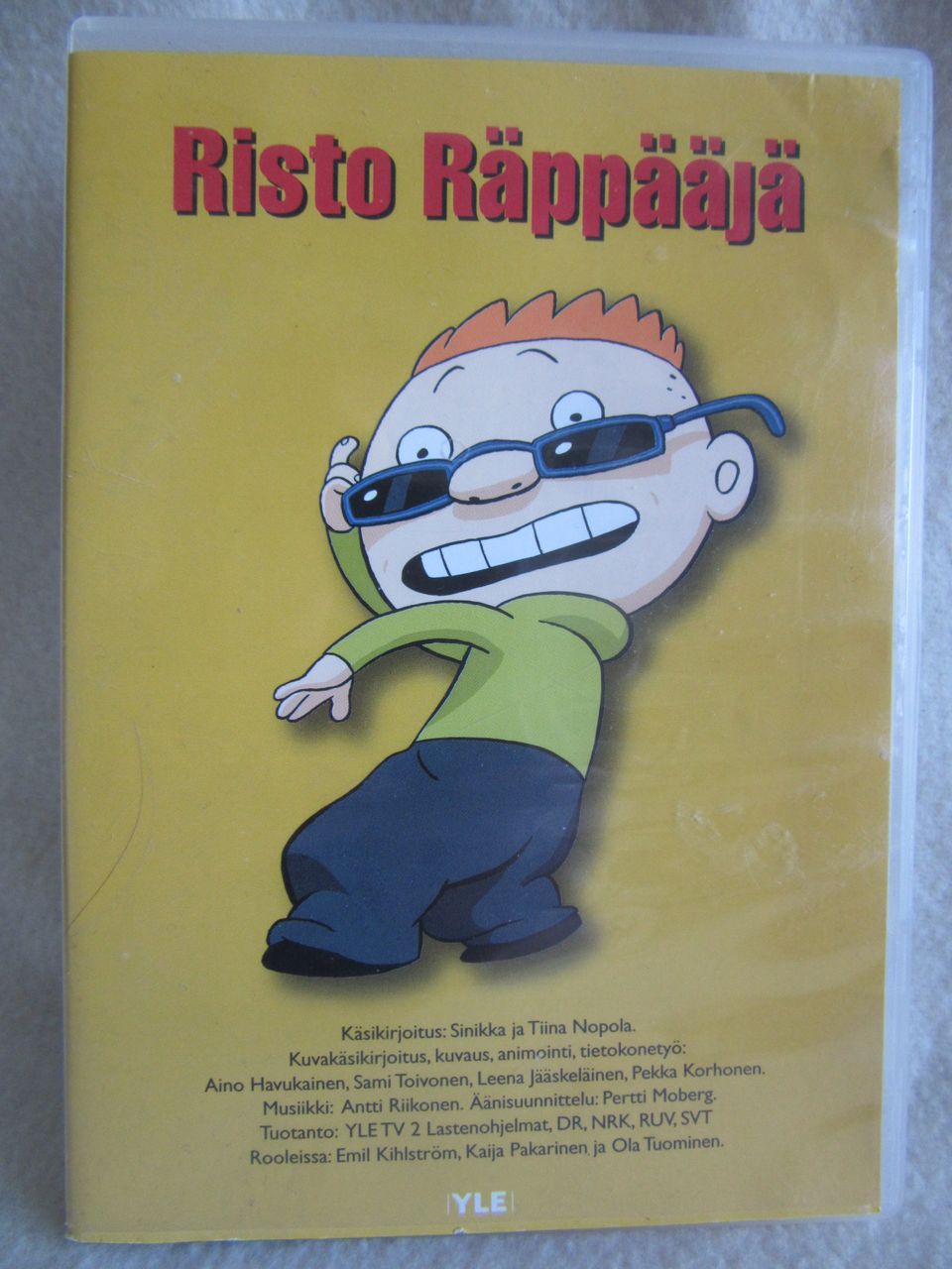 Risto Räppääjä dvd