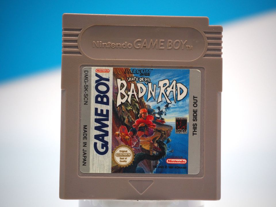 Skate or Die Bad n Rad Game Boy