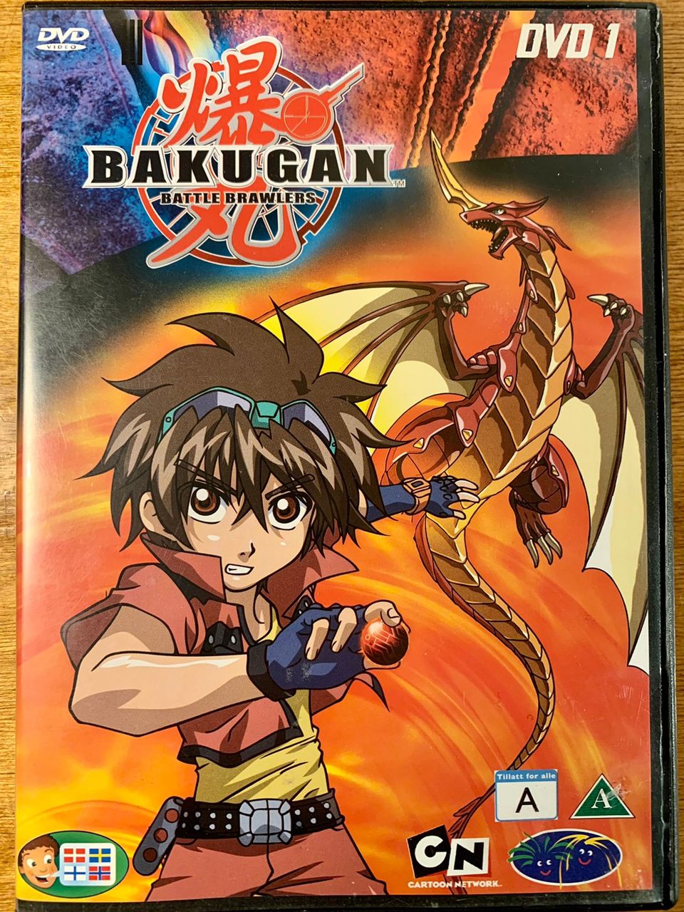 Bakugan Battle Brawlers 1 DVD anime