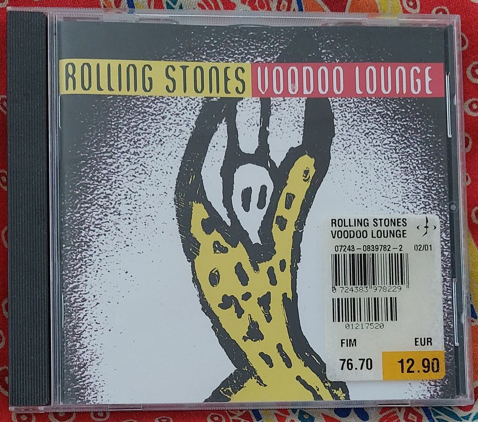 Rolling Stones, Voodoo lounge CD