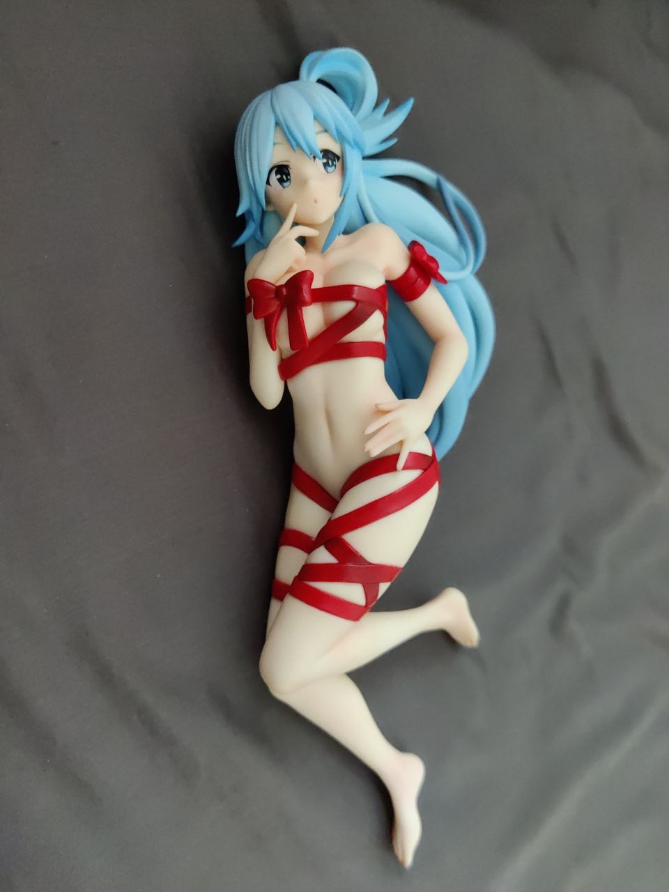 Konosuba Aqua Ribbon Doll Collection anime figuuri
