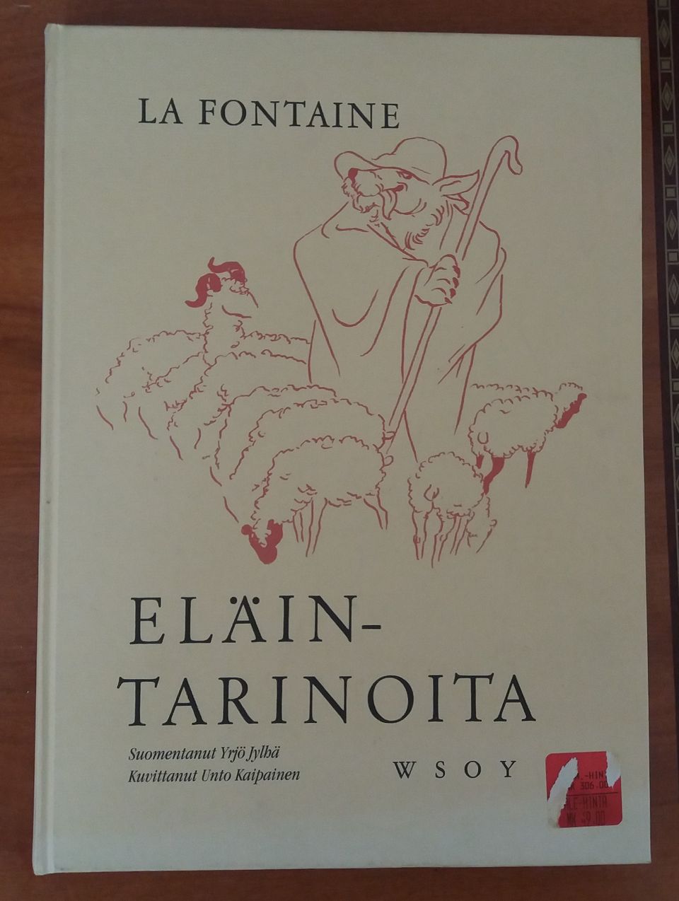 Jean de La Fontaine ELÄINTARINOITA Wsoy 2p 1992