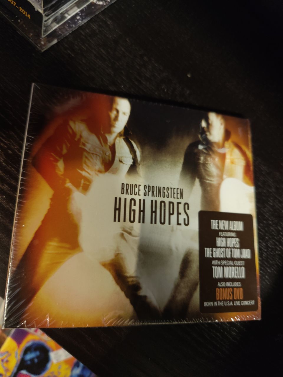 Bruce Springsteen high hopes bonus DVD digipack sealed, new!