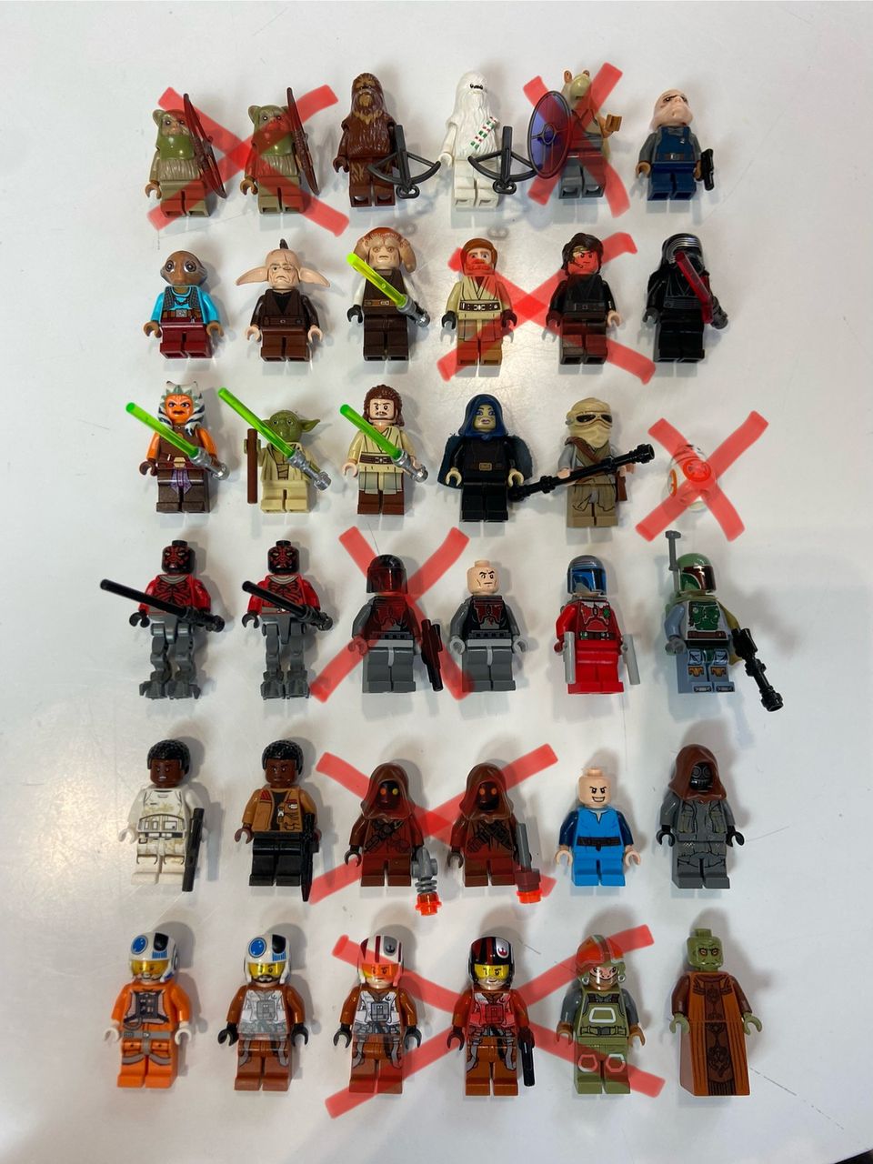 LEGO Star Wars Hahmoja